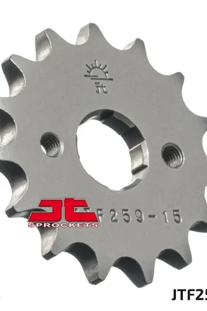 Wereldwijde Verzending JT SPROCKETS - FRONT STEEL 15T, 428 - Sprockets - Duurzaam en Betrouwbaar